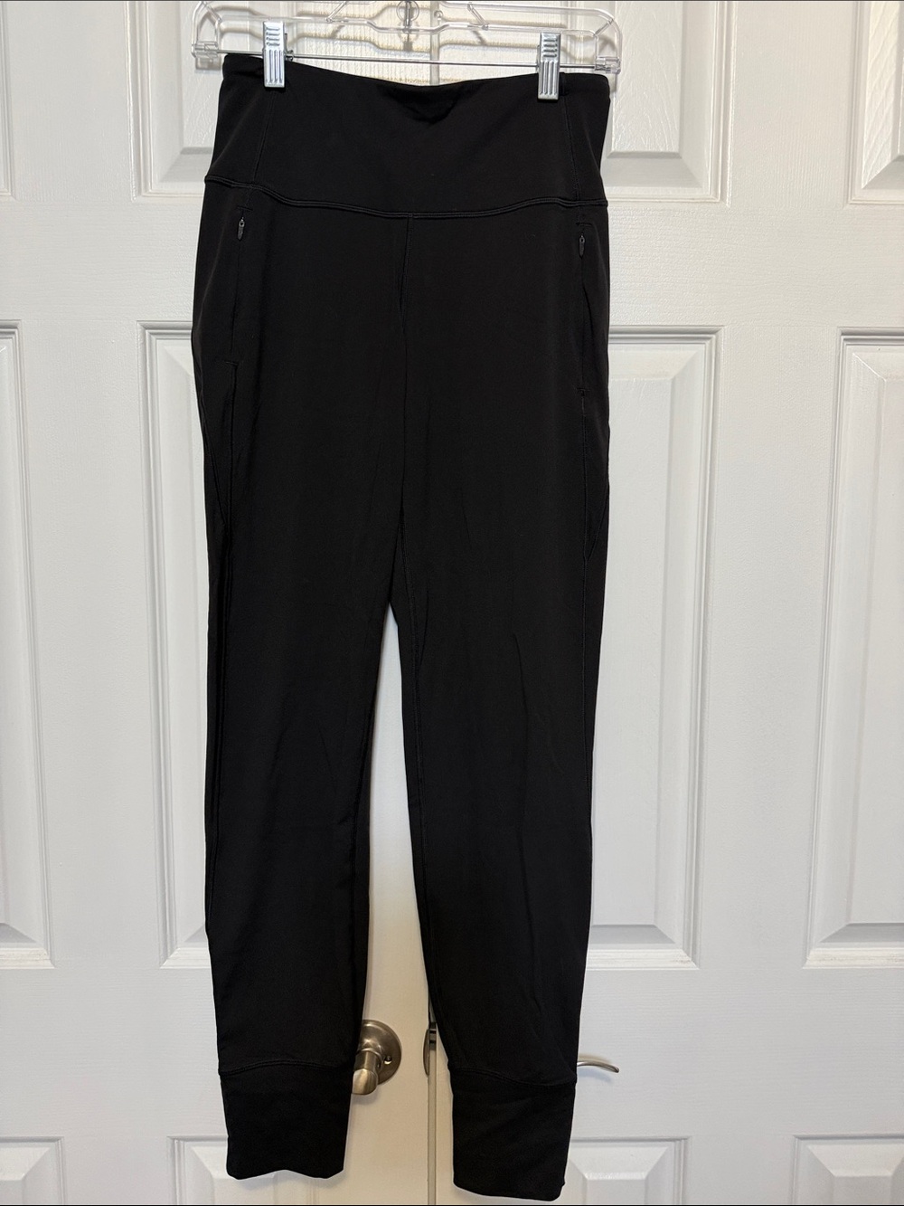 lululemon athletica Black High-Rise Slim Track Joggers